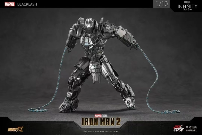 ZD Toys MARVEL STUDIOS Iron Man 2 Mark 5 action figure Toy
