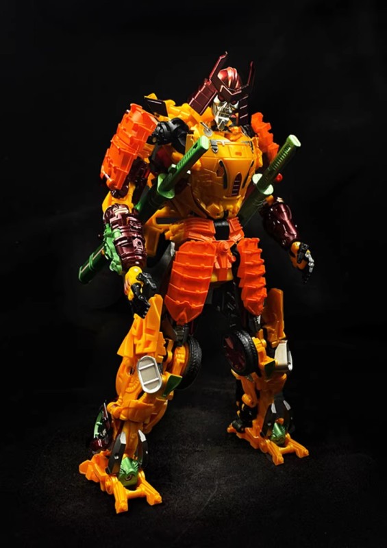 MetaGate G02 Haiku Drift Three Changes Warrior Yellow Action Figure