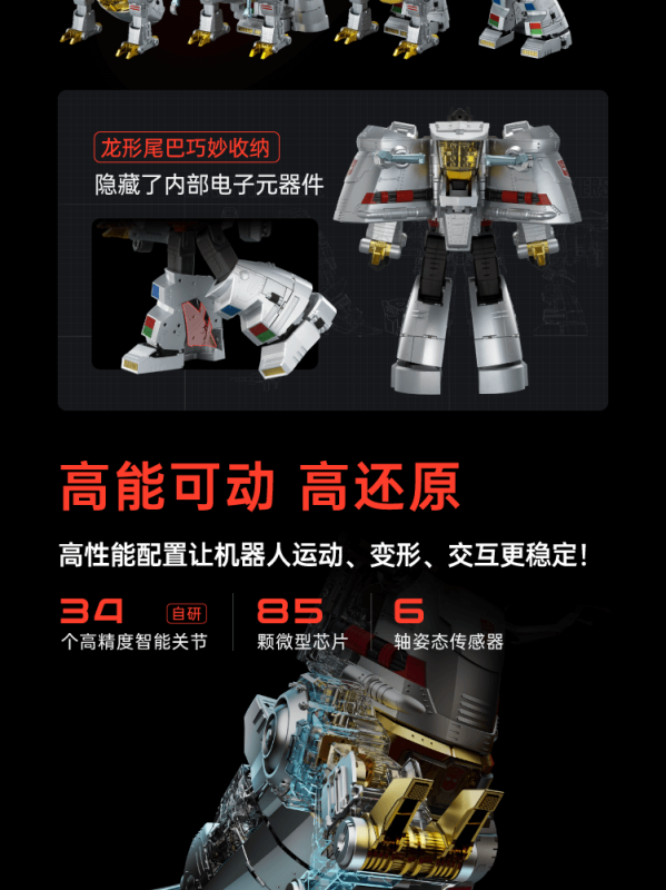 Pre-order Robosen Auto-Converting Programmable Grimlock G1 Flagship Edition