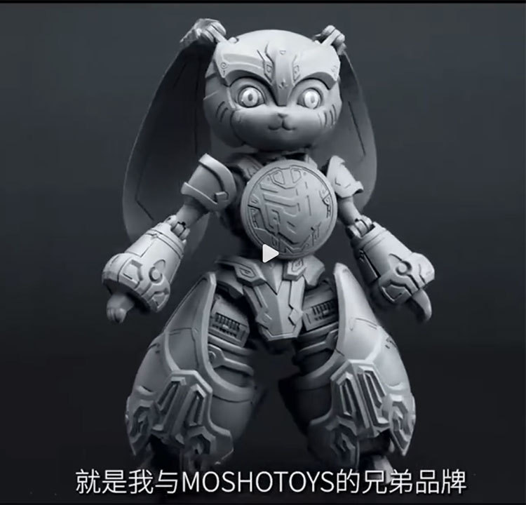 Pre-Order  Hobbymecha Zodiac mecha Mao Rabbit Action figure