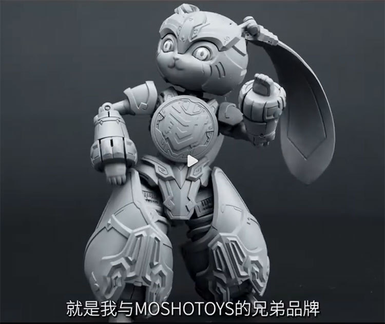 Pre-Order  Hobbymecha Zodiac mecha Mao Rabbit Action figure
