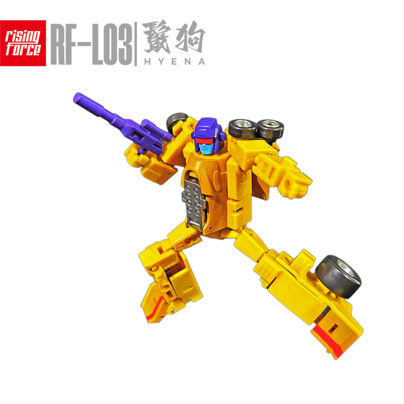New Rising Force RF-L03 Hyena G1 Drag Strip mini Action figure