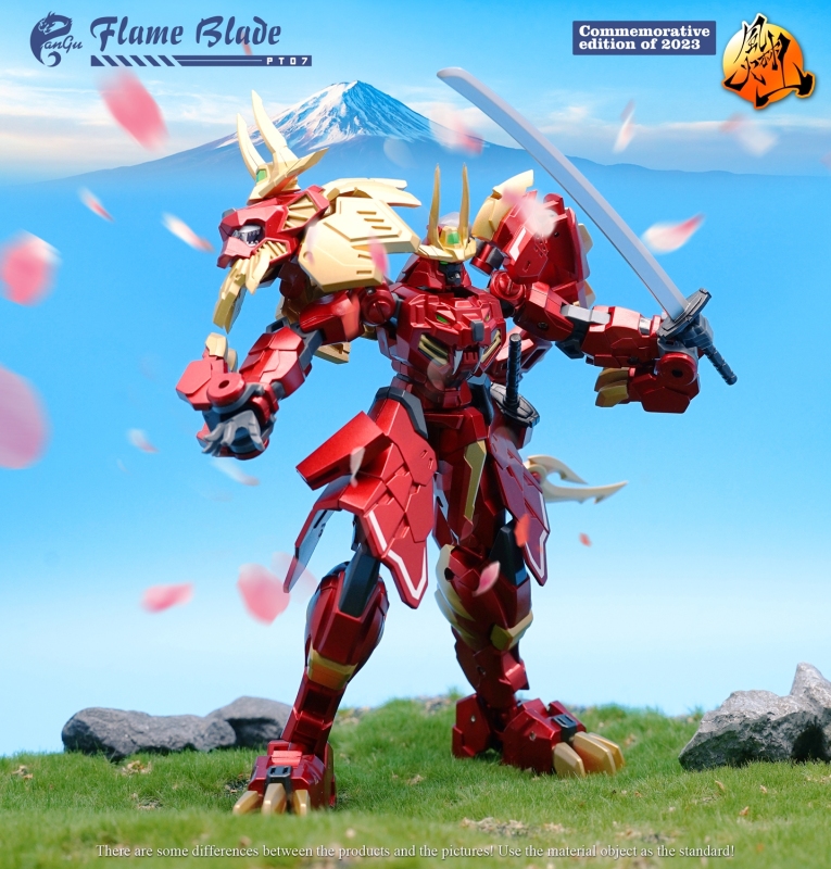 Preorder Pangu Toys PT-07 FLAME BLADE Transformable Action Figure Toy