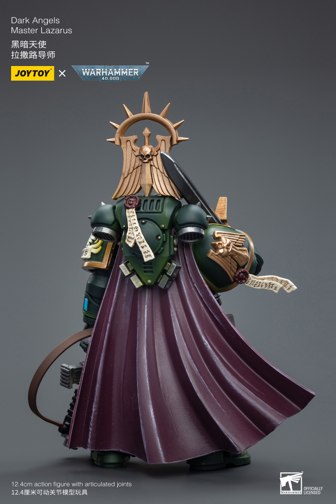 Preorder JoyToy WARHAMMER 40K 1:18 Dark Angels Master Lazarus