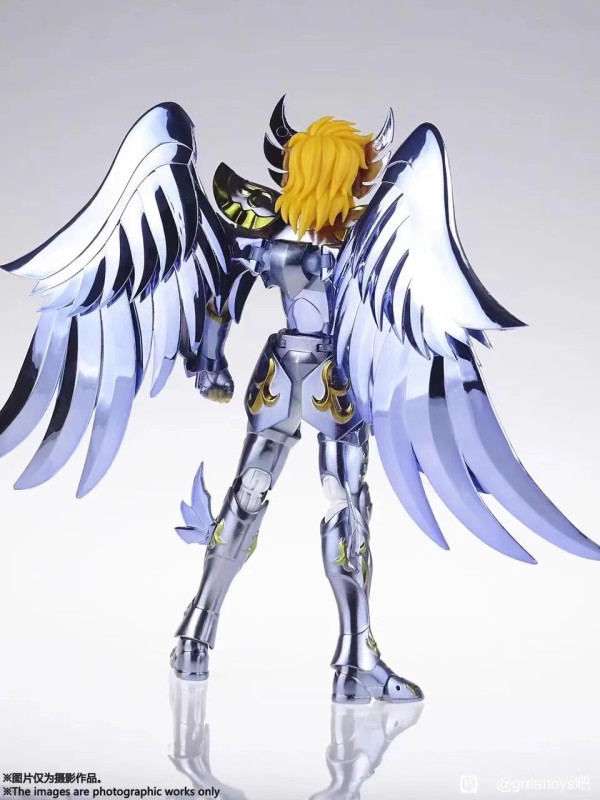 In-coming Great Toys GT Saint Seiya Cloth EX2.0 God White Bird Ice River Action figure Toy