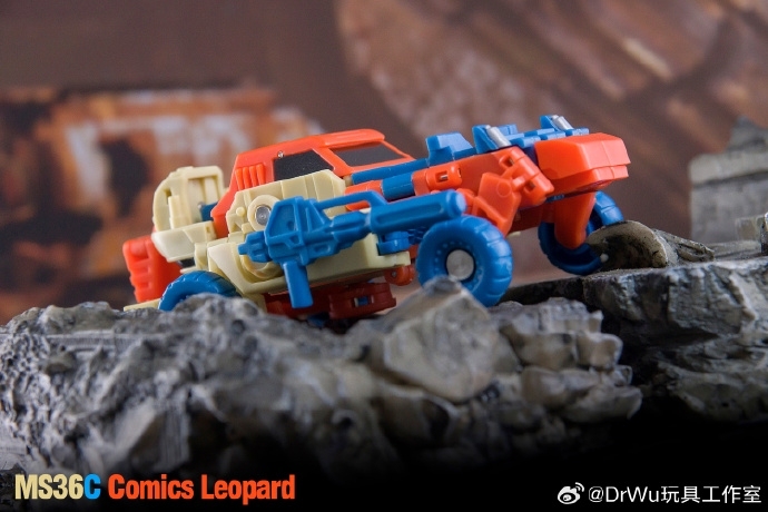 Pre-Order MechFansToys & Dr.Wu MS-36C Comic leopard mini action figure toy