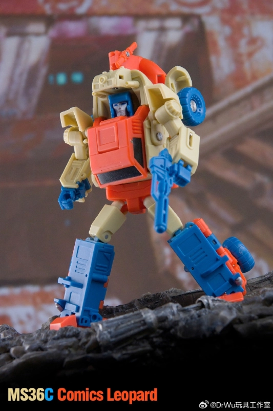Pre-Order MechFansToys & Dr.Wu MS-36C Comic leopard mini action figure toy