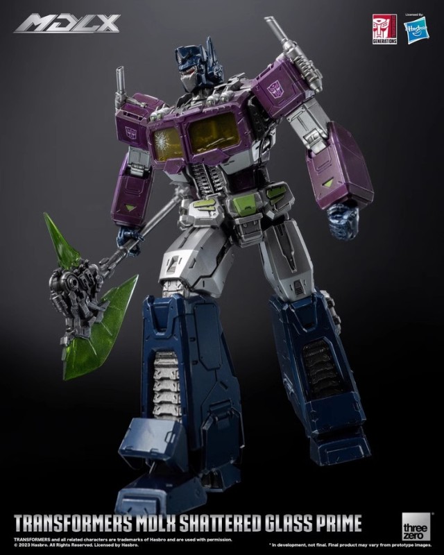 Pre-order Threezero 3A  MDLX TRANSFORMERS SHATTERED GLASS PRIME