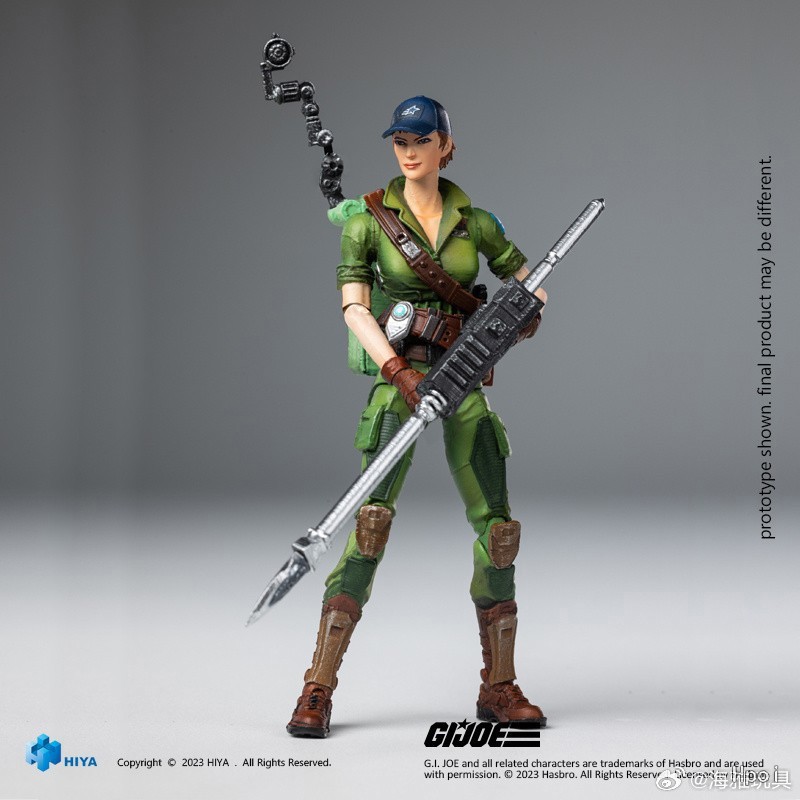 Pre-order HIYA Toys 1/18 Exquisite Mini Lady Jaye G.I.JOE