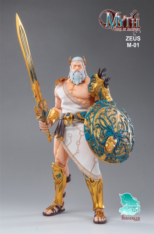 Pre-order BerserkerStudios 1/12 MYTH GODS OF NATIONS M-01 ZEUS