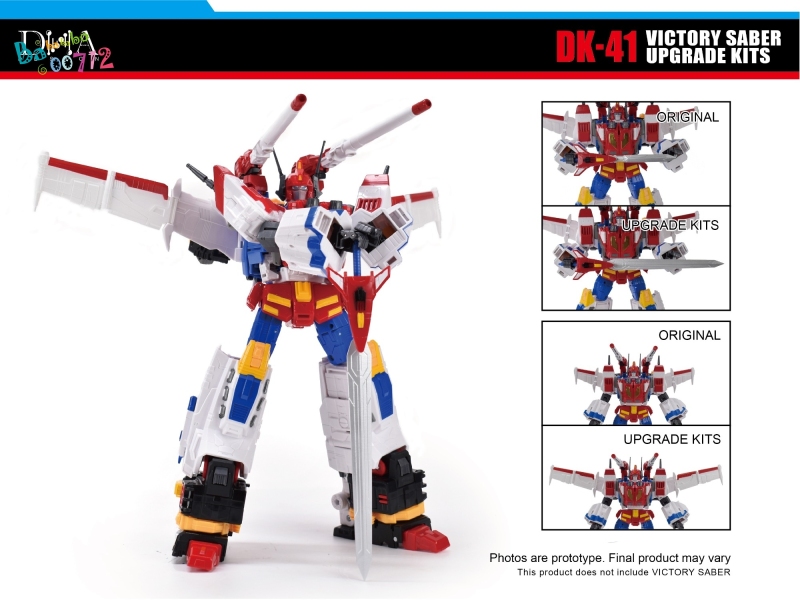 Pre-Order DNA Design DK-41 Upgrade Kits for VICTORY SABER