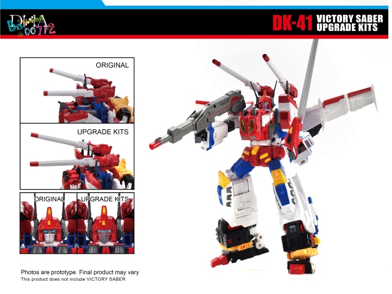 Pre-Order DNA Design DK-41 Upgrade Kits for VICTORY SABER