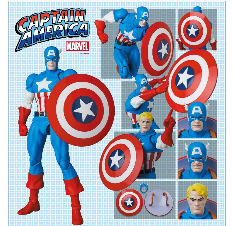 Pre-order Medicom Toy Mafex 1/12 Captain America Comic version