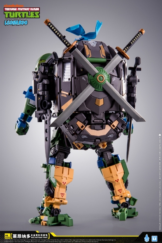 Pre-order HeatBoys HB0018 Teenage Mutant Ninja Turtles Leonardo Transformable Action Figure