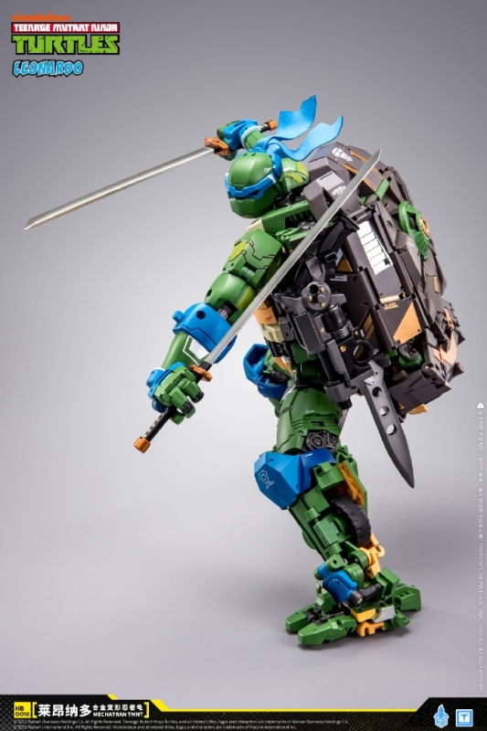 Pre-order HeatBoys HB0018 Teenage Mutant Ninja Turtles Leonardo Transformable Action Figure
