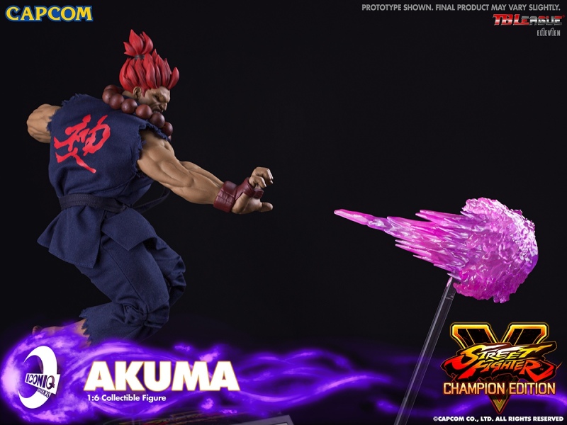 Pre-order ICONIQ STUDIOS 1/6 Akuma STREET FIGHTER CHAMPION EDITION