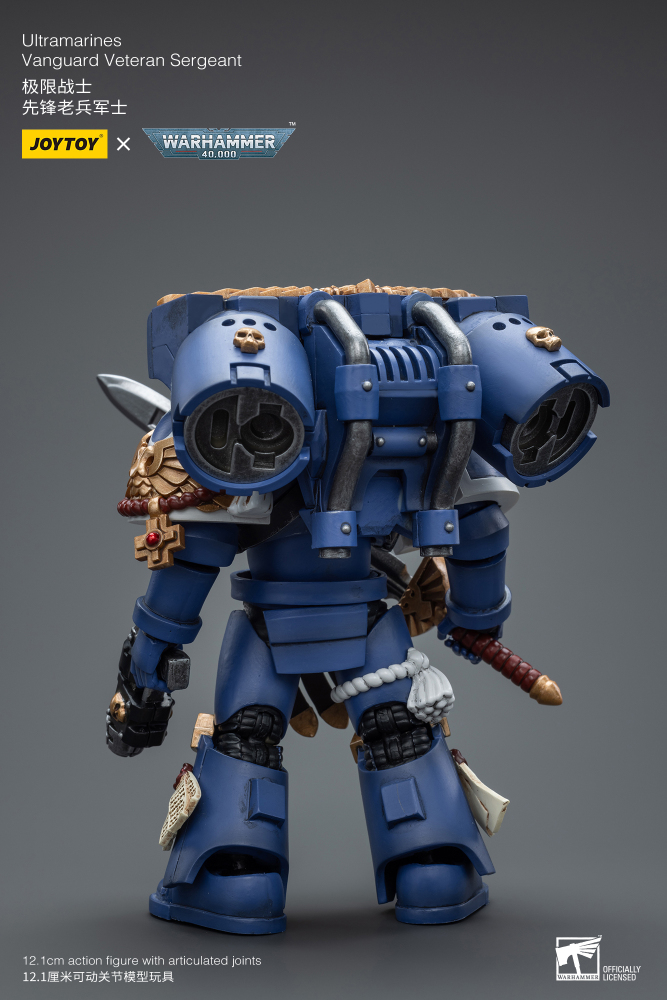 Preorder JoyToy 1/18 Warhammer 40K  Ultramarines Vanguard Veteran Sergeant