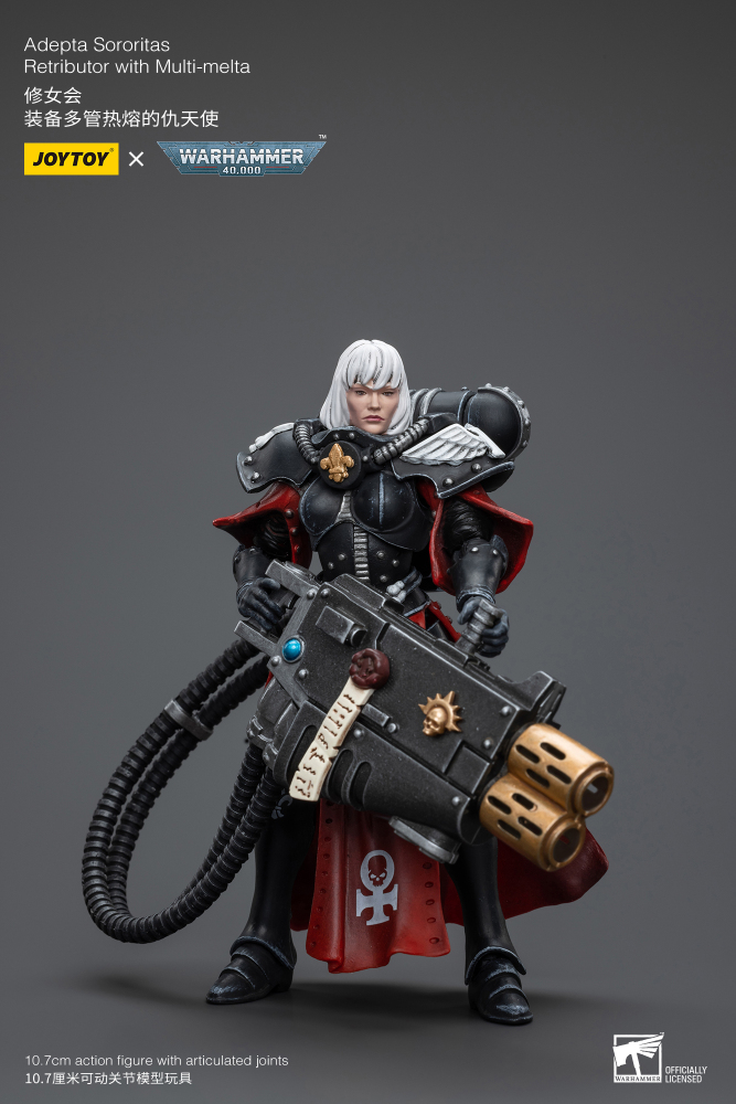 Pre-order JoyToy 1/18 Warhammer 40K Adepta Sororitas Retributor w/ Multi-melta