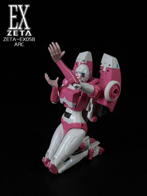 Zeta Toys Zeta EX-05B EX 05B Arcee Pearl Painting version instock