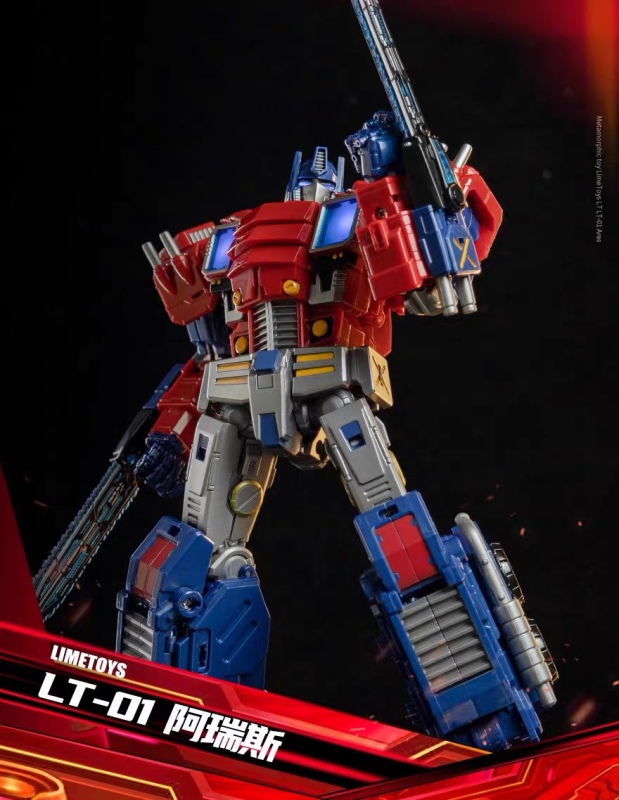 Lime Toys HR-01 Ares Optimus Prime Oversized Version Action Figure