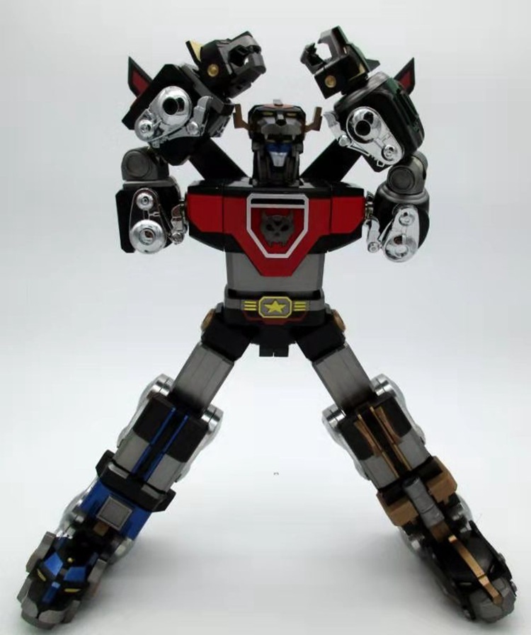 FJ MODEL TOY FJ Golion Lion Force Voltron Black version