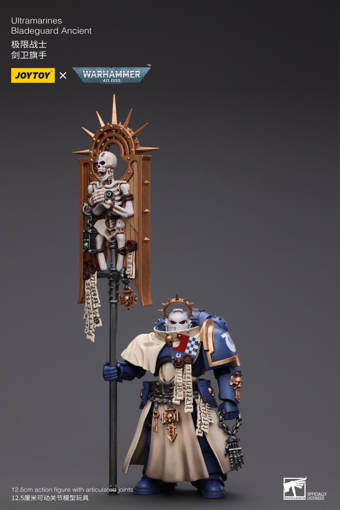 Preorder JoyToy 1/18 Warhammer 40K Ultramarines Bladeguard Ancient