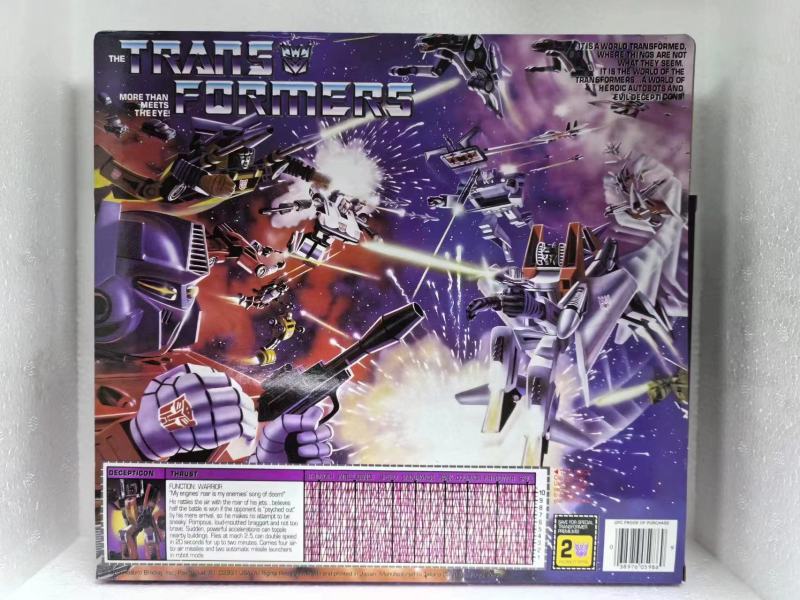 Transformer Toy G1 Reissue DECEPTICON THRUST KO New With Box
