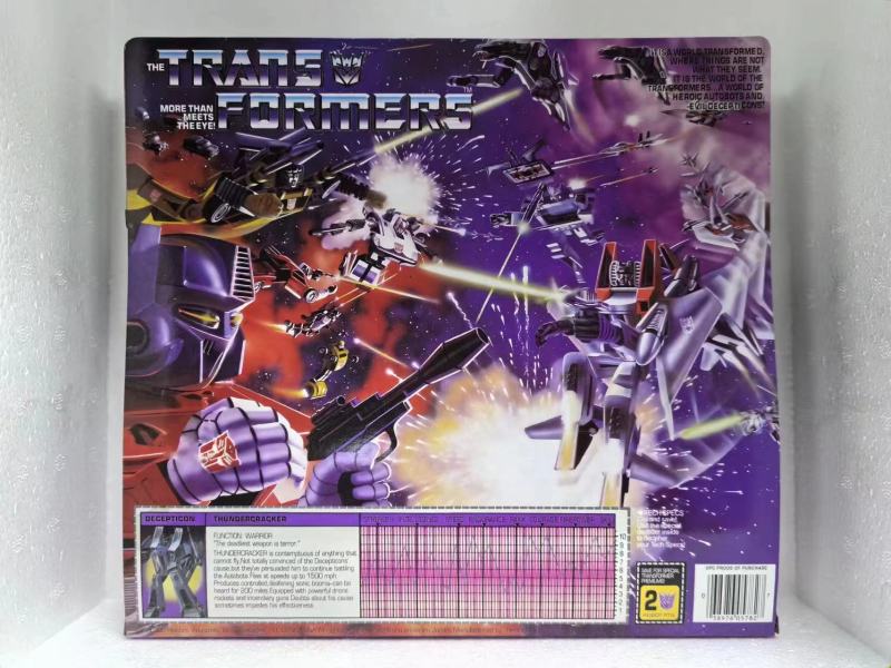 Transformer Toy G1 Reissue DECEPTICON WARRIOR THUNDERCRACKER KO New With Box