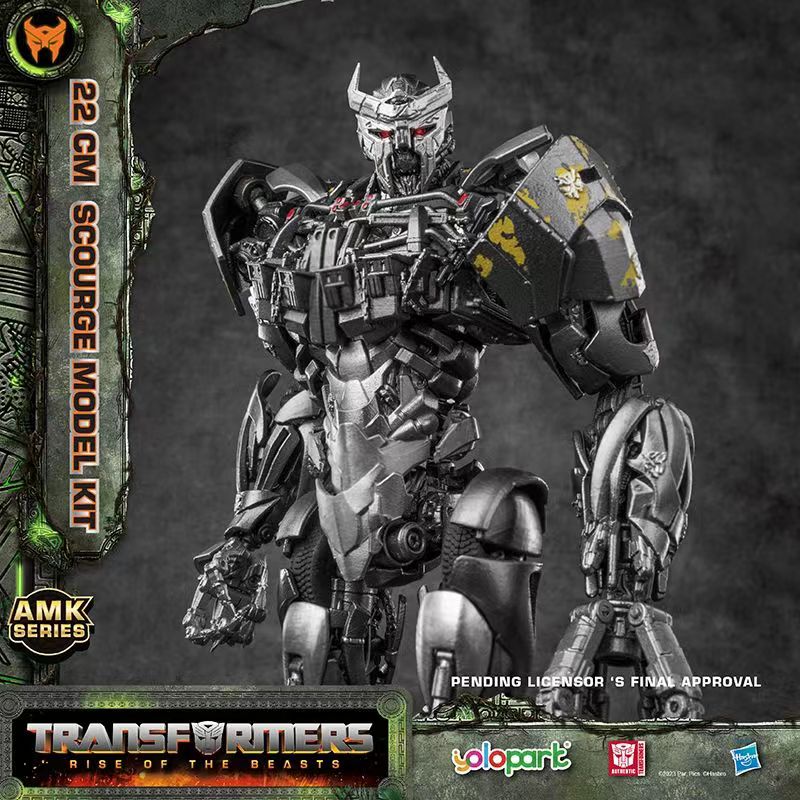 AMK SERIES Transformers Movie 7: Rise of The Beasts - 22cm Scourge Model Kit