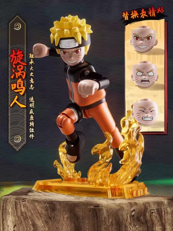 New Bloks Toy NARUTO 20TH ANNIVERSARY Model Kit Assembled toy