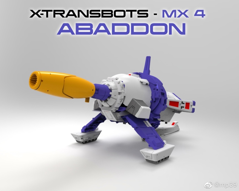 Pre-order XTransbots MX-4 ABADDON Action Figure