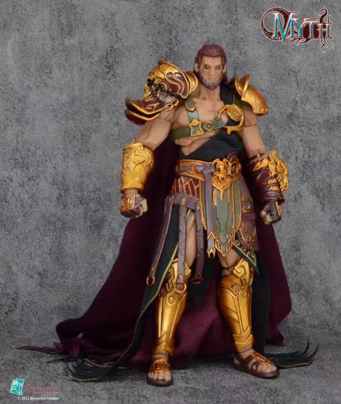 BerserkerStudios 1/12 MYTH Gods Series 2 M-02 Gold armor Hades Modle Action Figure