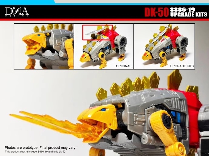 Pre-order DNA DESIGN DK-50 for SS86-19 Dinobot Snarl  Upgrade Kits