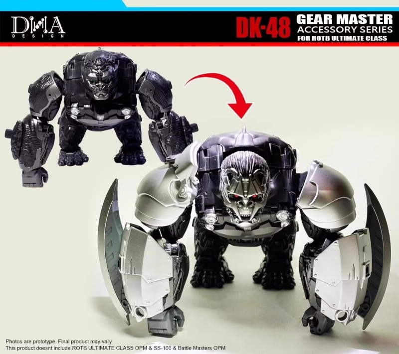 Pre-order DNA DESIGN DK-48 Upgrade Kits for ROTB Ultimate Optimus Primal  Upgrade Kits