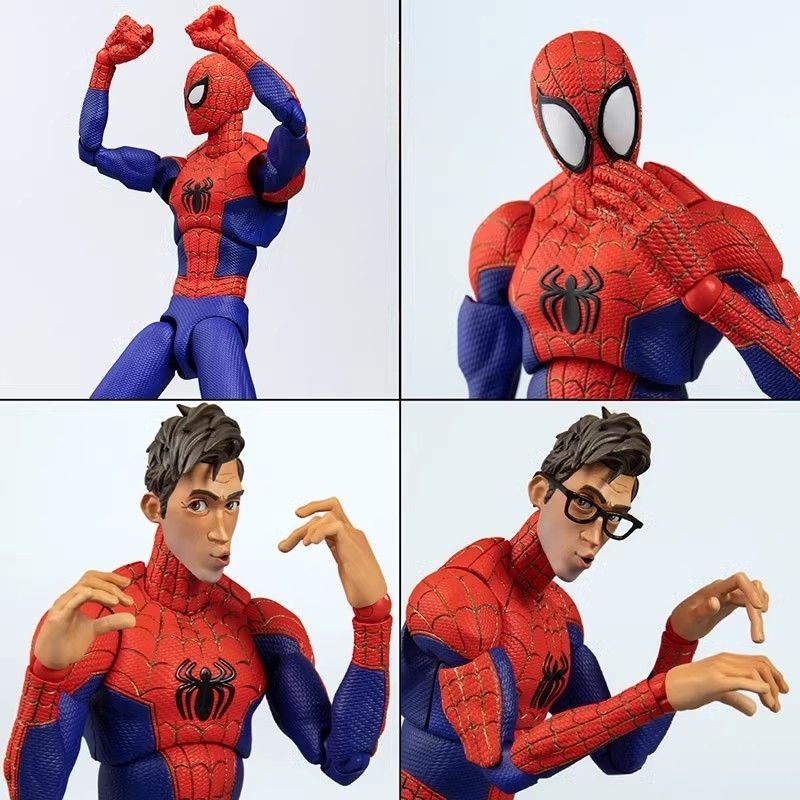 Flame Toys SV-ACTION Spider-Man Parallel Universe Peter Parker Model Toy