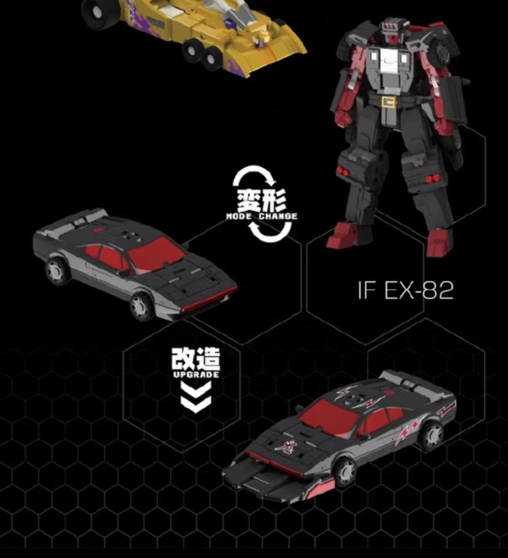 Pre-order IronFactory IF EX-80-84 Motormaster Samurai Edition Action Figure