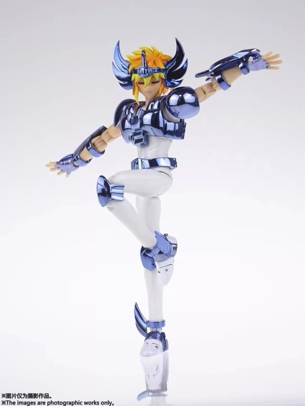 Great Toys Saint Cloth Fighter Myth EX Shiratori Glacier Action Figure Blue version