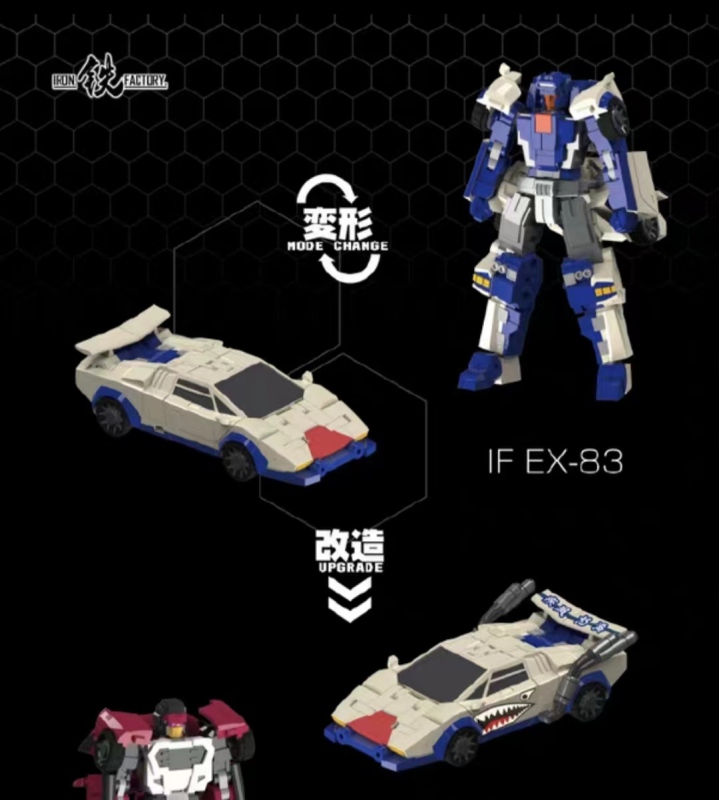 Pre-order IronFactory IF EX-80-84 Motormaster Samurai Edition Action Figure