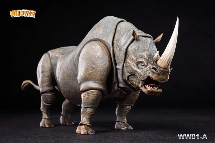 Pre-order Wild War 1/12 Giant Horned Rhino WW-01A Normal Version Action Figure