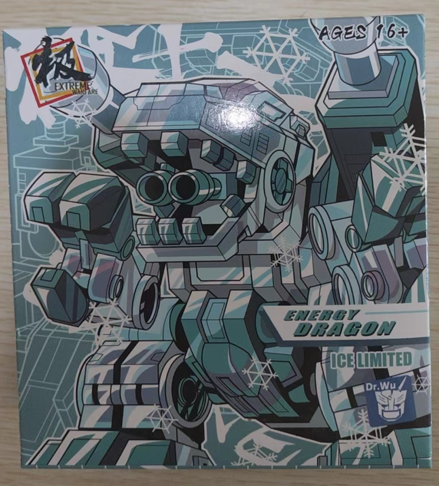 Dr.Wu DW-E14I  DWE14I Energy Dragon minimum Trypticon Blue Ice version