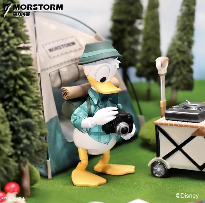 Pre-order MORSTORM Disney City Escape Plan Camping Theme Action Figure