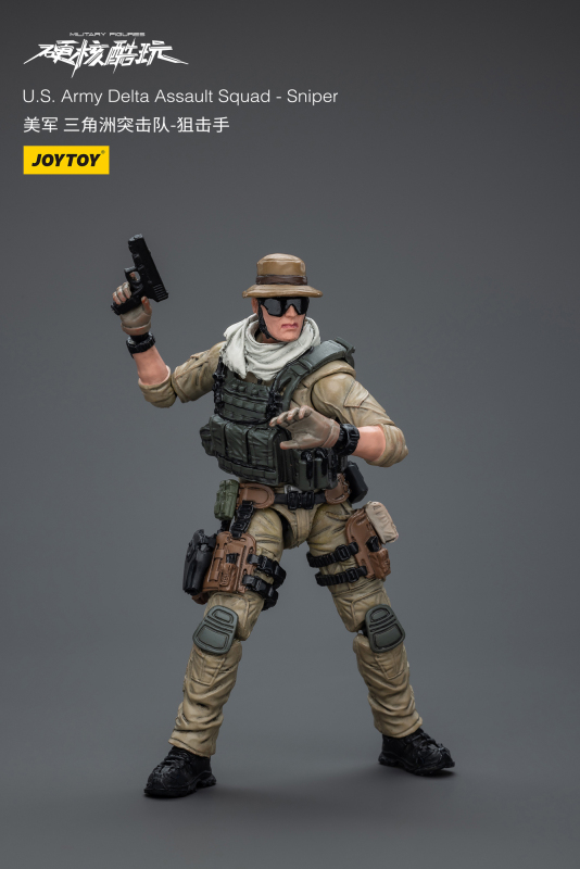 Pre-order JOYTOY 1/18 U.S. Army Delta Assault Squad-Sniper Action Figure