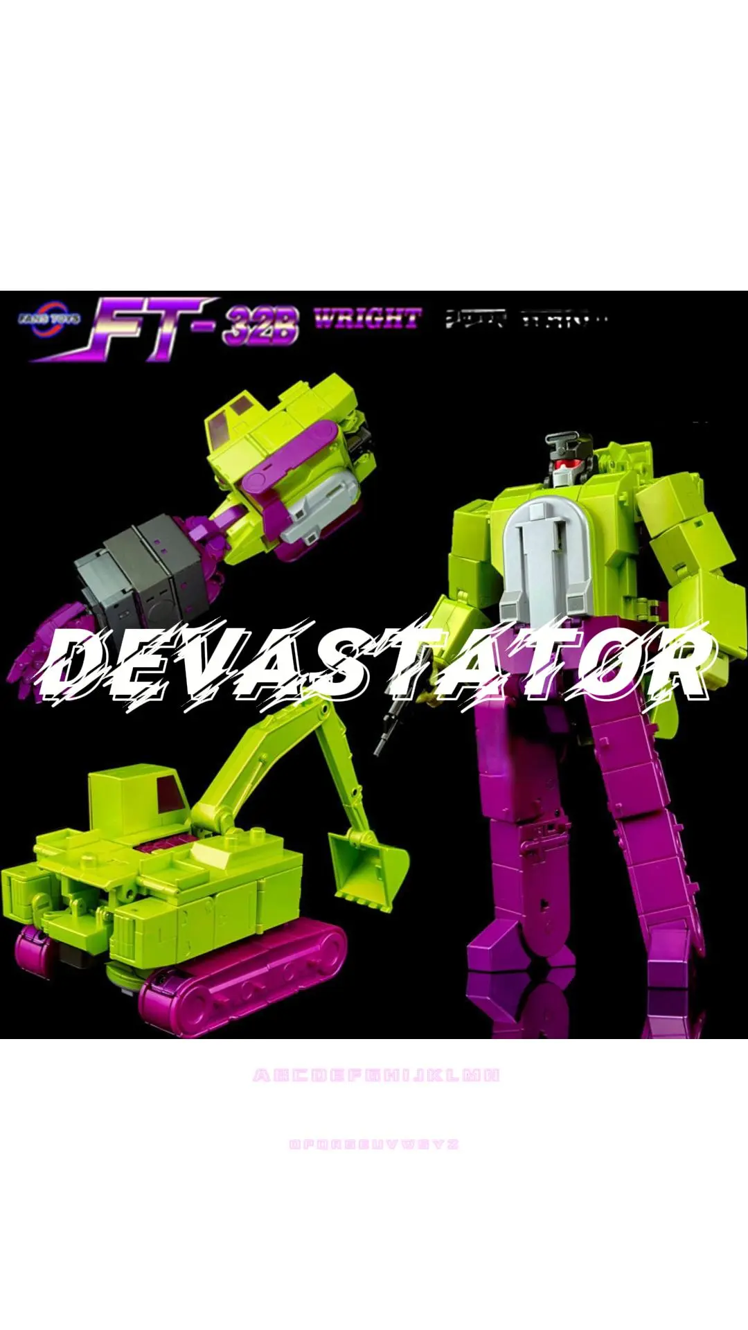 Pre-order Fanstoys FT-32B Wright G1 Transformers Scavenger Devastator Decepticons