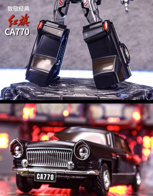New LIJIANG HONGQI CA770 Retro luxury car JIEFANG CA10 Retro Truck action toy