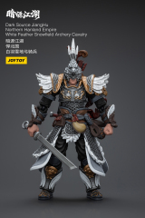 Pre-order JoyToy Source 1/18 Dark Source JiangHu Northern Hanland Empire White Feather Snowfield Archery Cavalry Action Figure