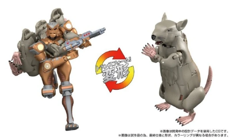 Preorder Deposit for Takara Transformers MPG-15 BW Rattrap Action figure Toy