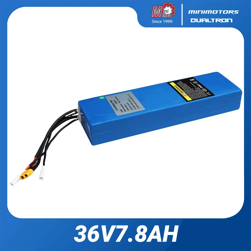 Lithium-ion battery packs 36V7.8Ah,CN 18650