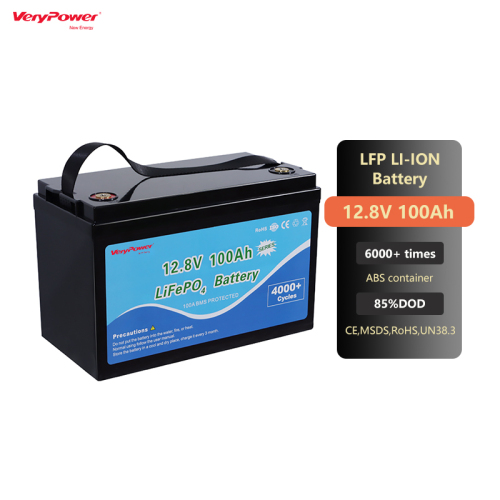 VERYPOWER Deep Cycles 12V 12.8V 100Ah 120Ah 200Ah LiFePO4 Battery Pack  Lithium Iron Battery Pack For Home Energy Storage System