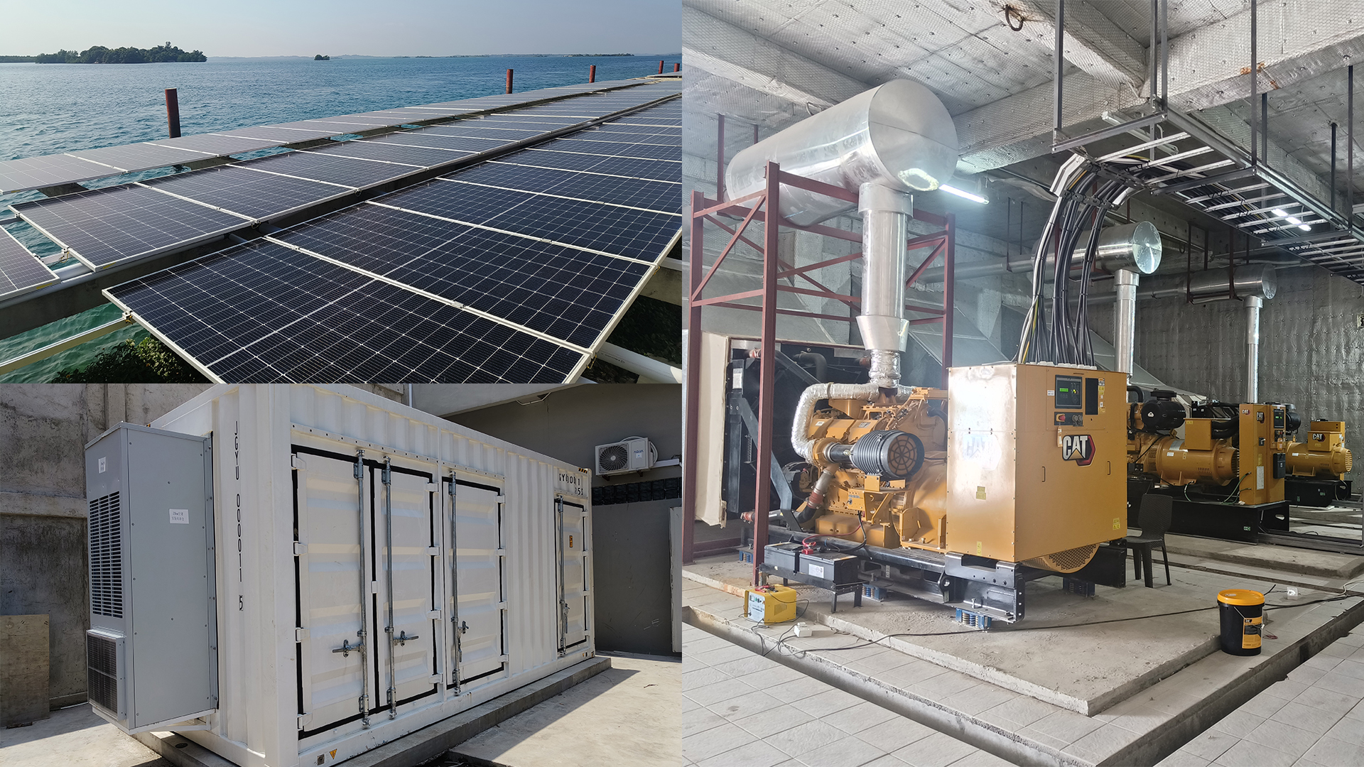 Completion of On-site Commissioning for Overseas Deployment of PV-ESS-Diesel Smart Microgrid