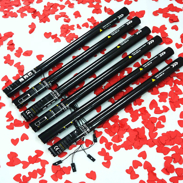 High quality Metallic type Electric Confetti Cannon for wedding party bar and night clubs